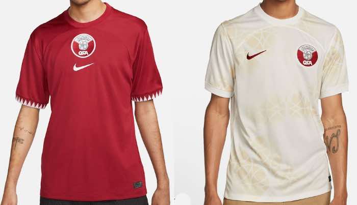 เสื้อทีมกาตาร์ ในแฟชั่นฟุตบอลโลก 2022