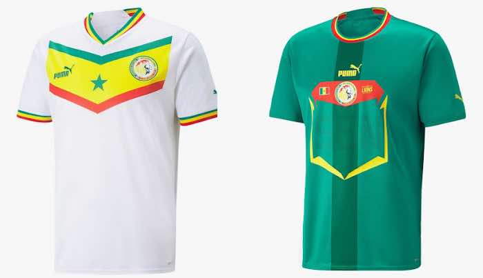 เสื้อทีมเซเนกัล ในแฟชั่นฟุตบอลโลก 2022